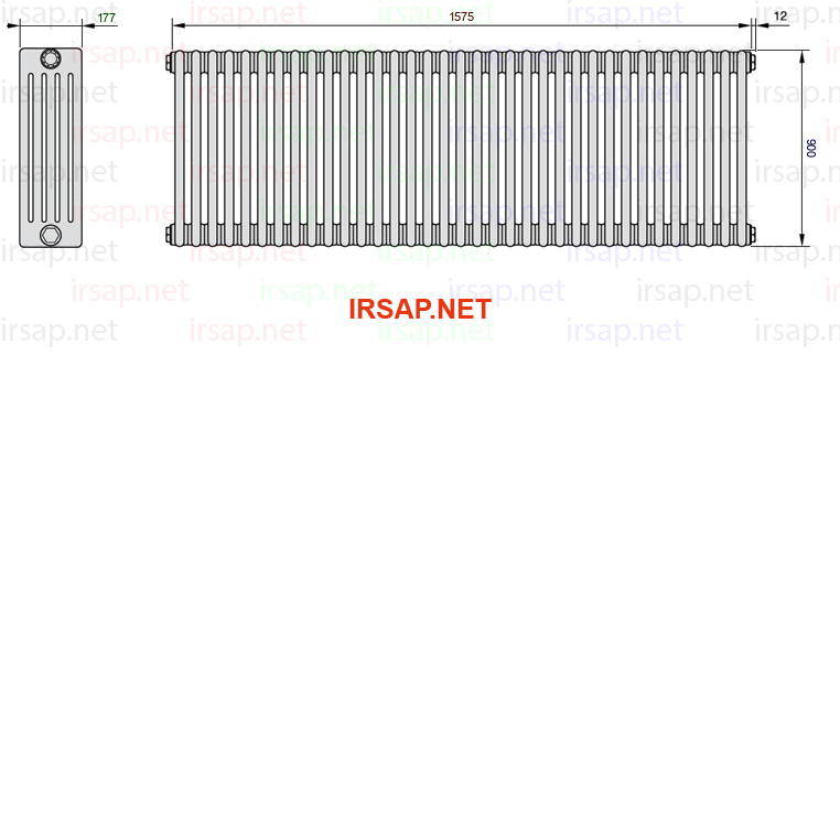 Радиатор IRSAP Tesi 50900/35 T22 CL 01